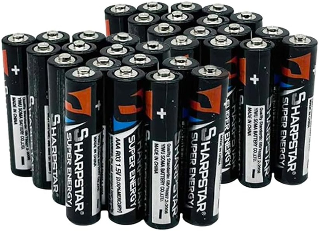 32PC AAA Batteries, AAA 1.5V Triple a Batteries Premium Triple AAA Batteries Heavy Duty AAA Battery Pack AAA Bulk Batteries AAA Alkaline Batteries