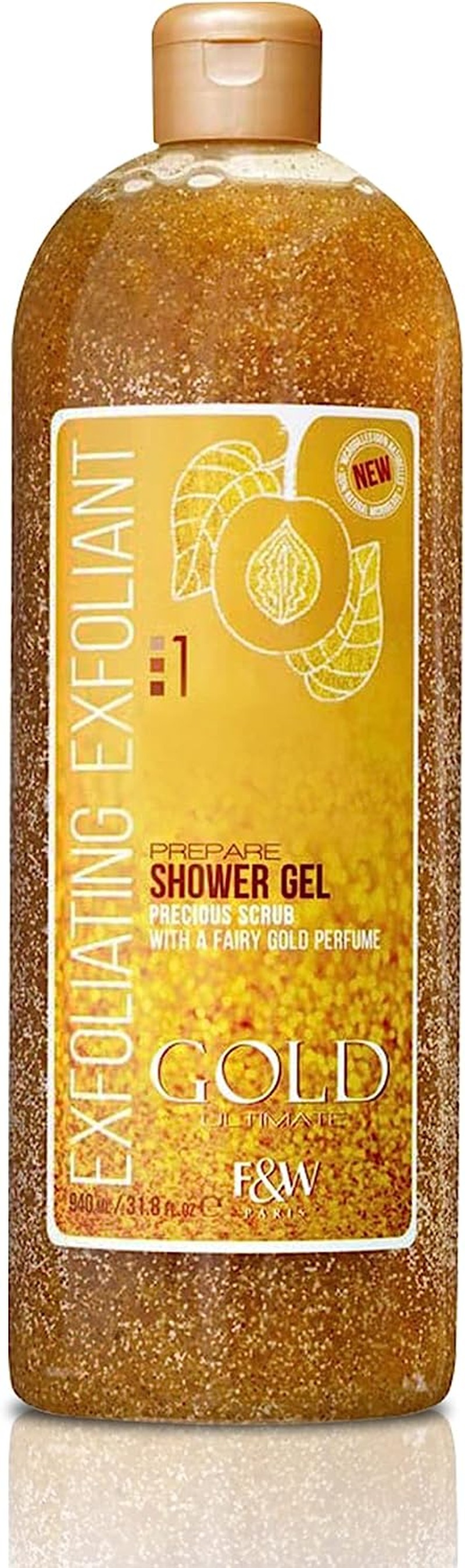 Fair and White Gold #1 Exfoliating Shower Gel 940 Ml