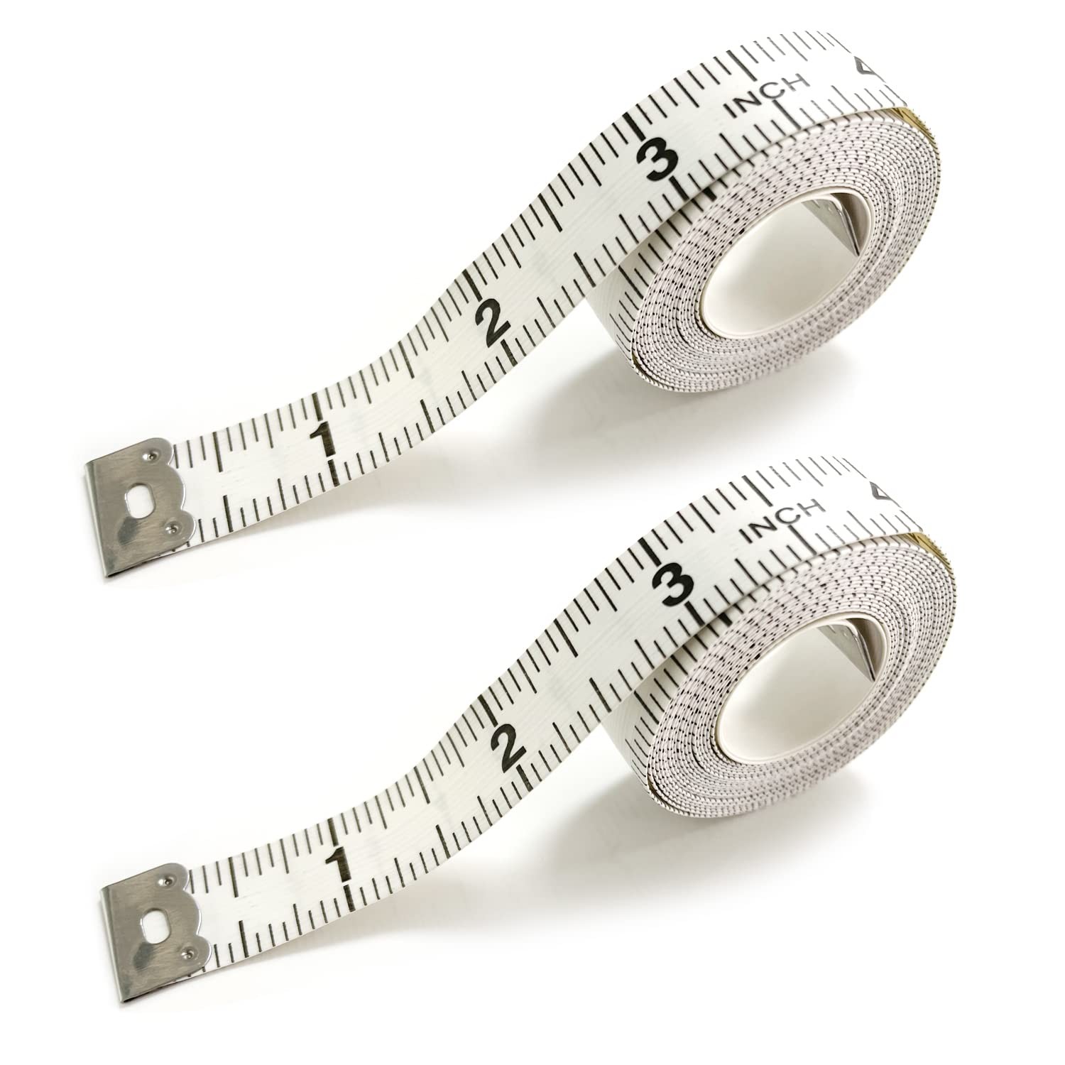 Body Measuring Tape, 2 Pcs Double Sided Soft Measuring Tape for Sewing, Tailor, Cloth, Body Measurement, Sewing Craft