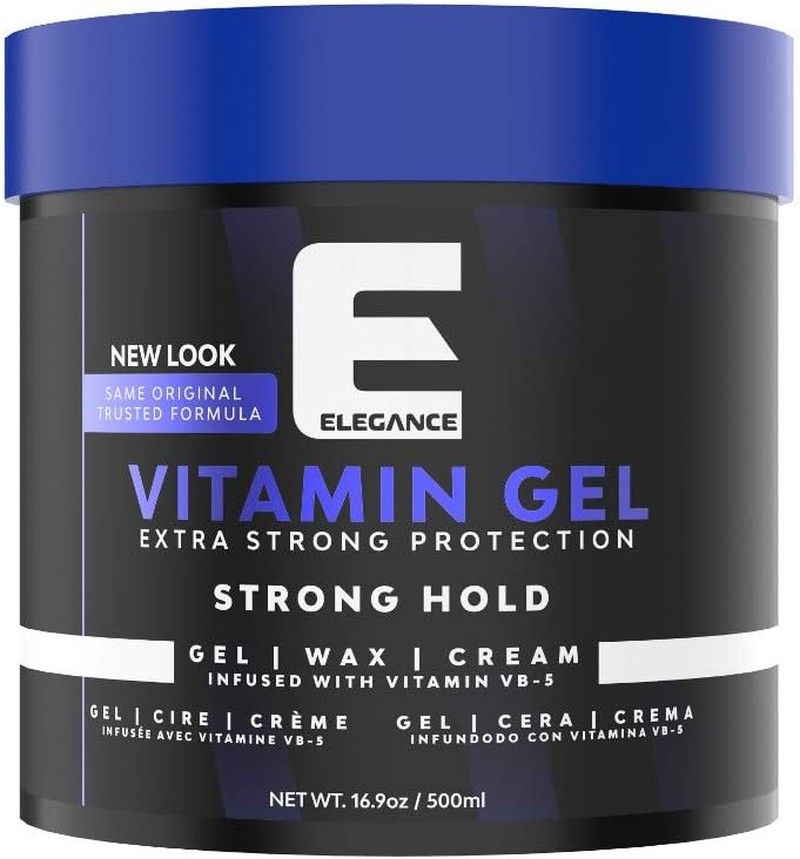 Elegance Extra Strong Vitamin PRO-VB5 Hair Gel 17.6 Oz BB-52977