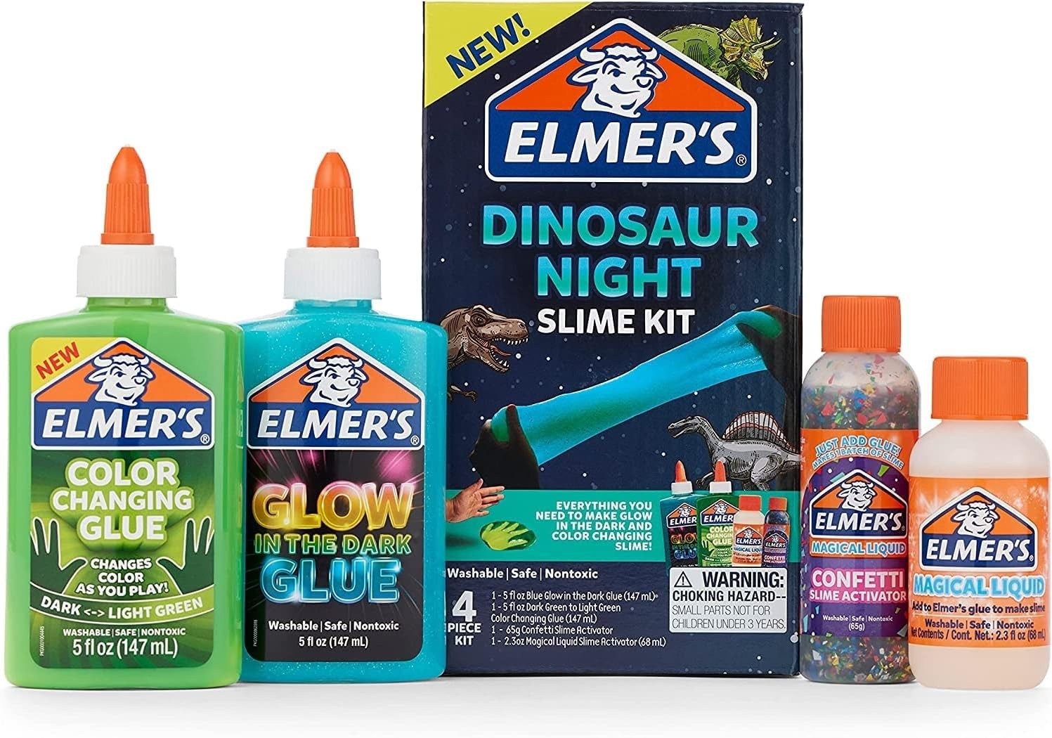 Elmer’S Dinosaur Night Slime Kit