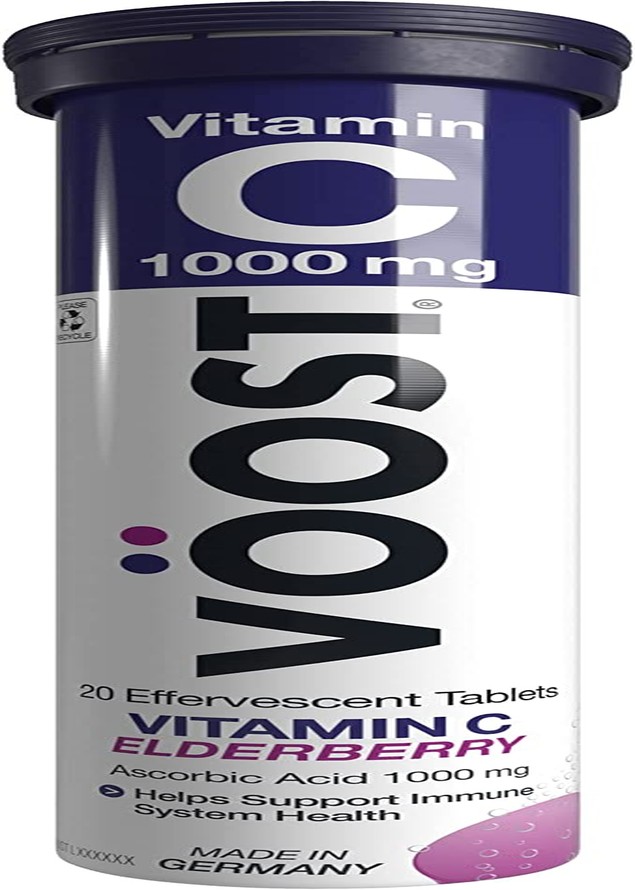 Voost Vitamin C Elderberry Effervescent Tablets 20 Pack