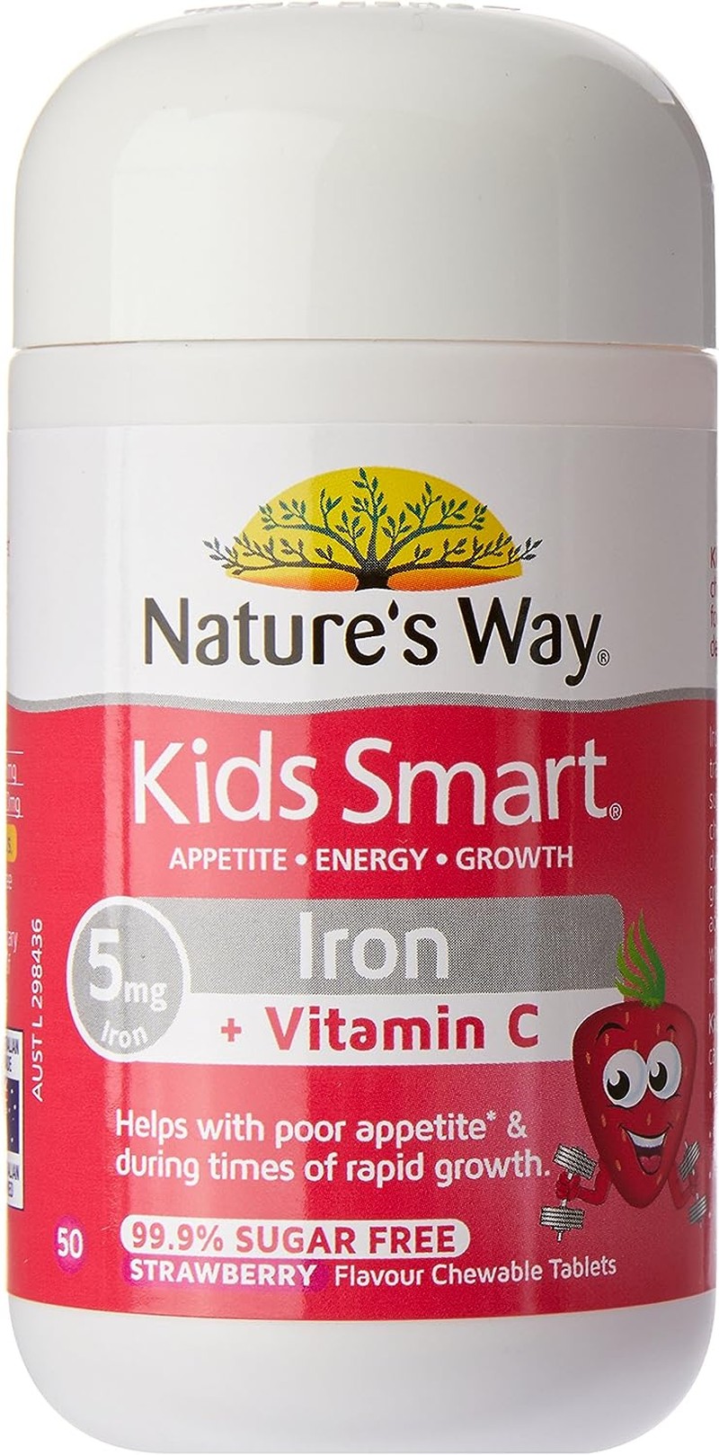 Nature’S Way Kids Smart Iron + Vitamin C Chewable