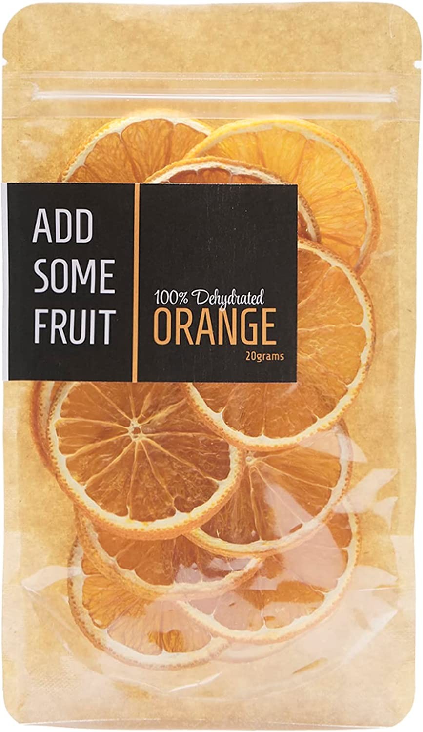 ADD SOME FRUIT – 100% DEHYDRATED ORANGE – 20G Pouch