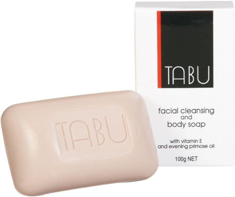 Tabu Facial & Body Soap 100G, 1 Count