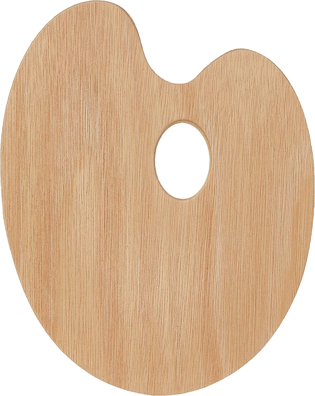 Renoir PPO1 Palette Oval 20X25CM, Wood