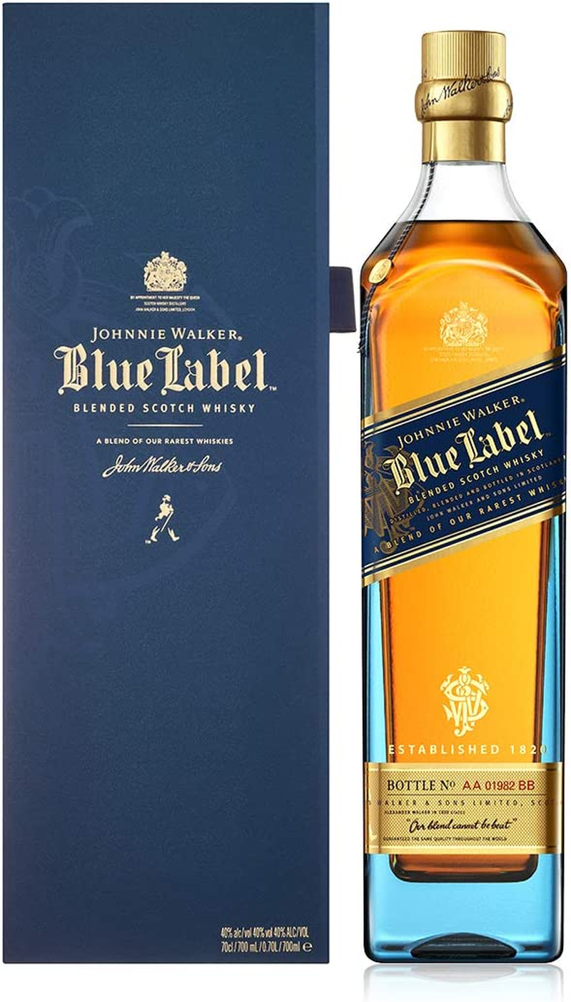 Johnnie Walker Blue Label Scotch Whisky, 700Ml