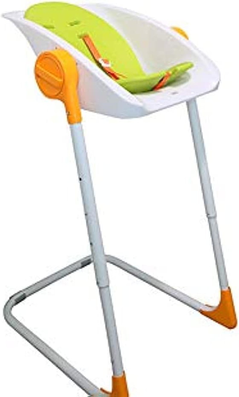 Charlichair – Original Baby Shower Chair – White / Orange