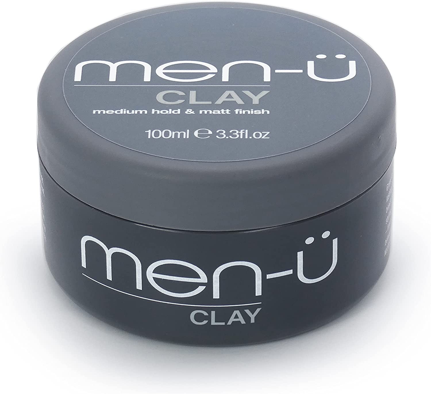 Men-U CLAY Styling 100Ml, Mens Hair Products – Great for Matt & Choppy Styles. SIGNATURE MELON FRAGRANCE – Mens Hair Wax, Medium Hold & Matt Finish.100Ml Styling Puck