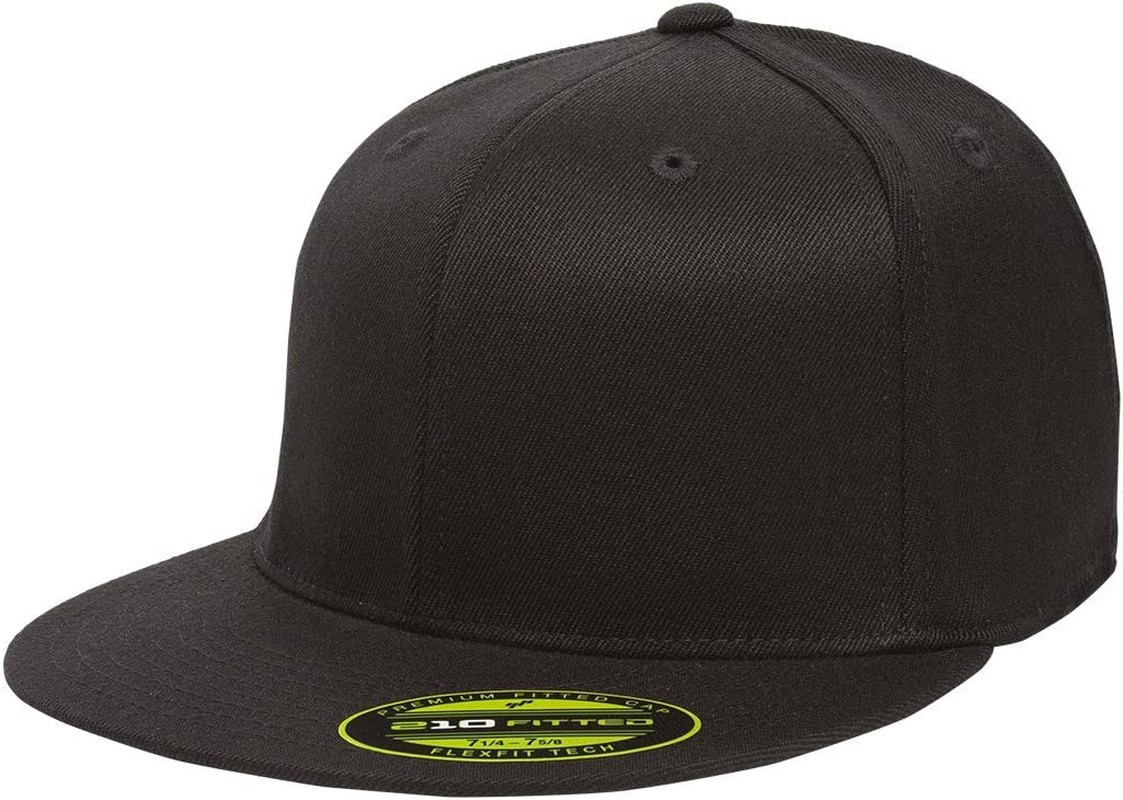 Flexfit/Yupoong Unisex-Adult 6210 210 Fitted Flat Bill Cap Hat