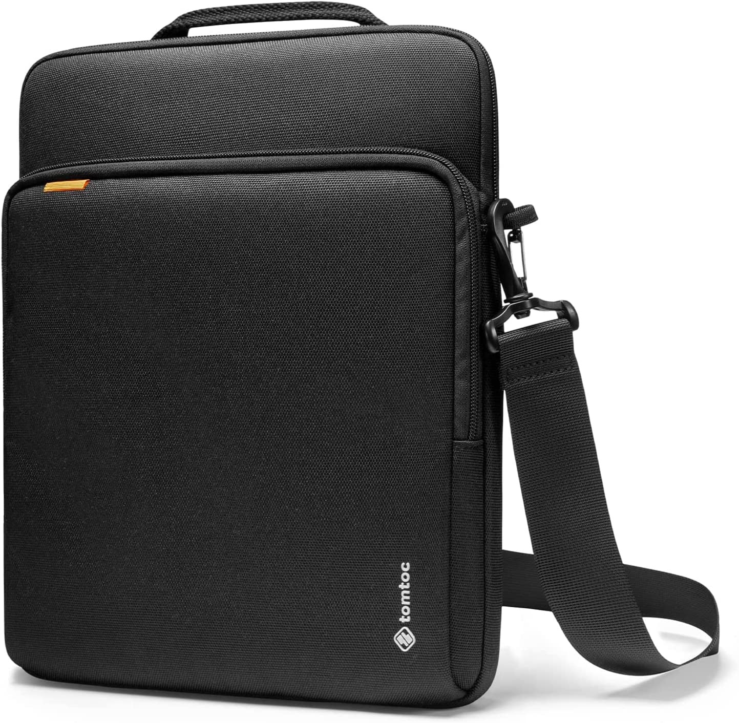 Tomtoc Tablet Shoulder Bag for 12.9-Inch New Ipad Pro 2018-2023 with Magic Keyboard and Smart Keyboard Folio, Surface Pro 8/X/7+/7/6/5, Spill-Water Resistant Cordura Fabric Tablet Sleeve