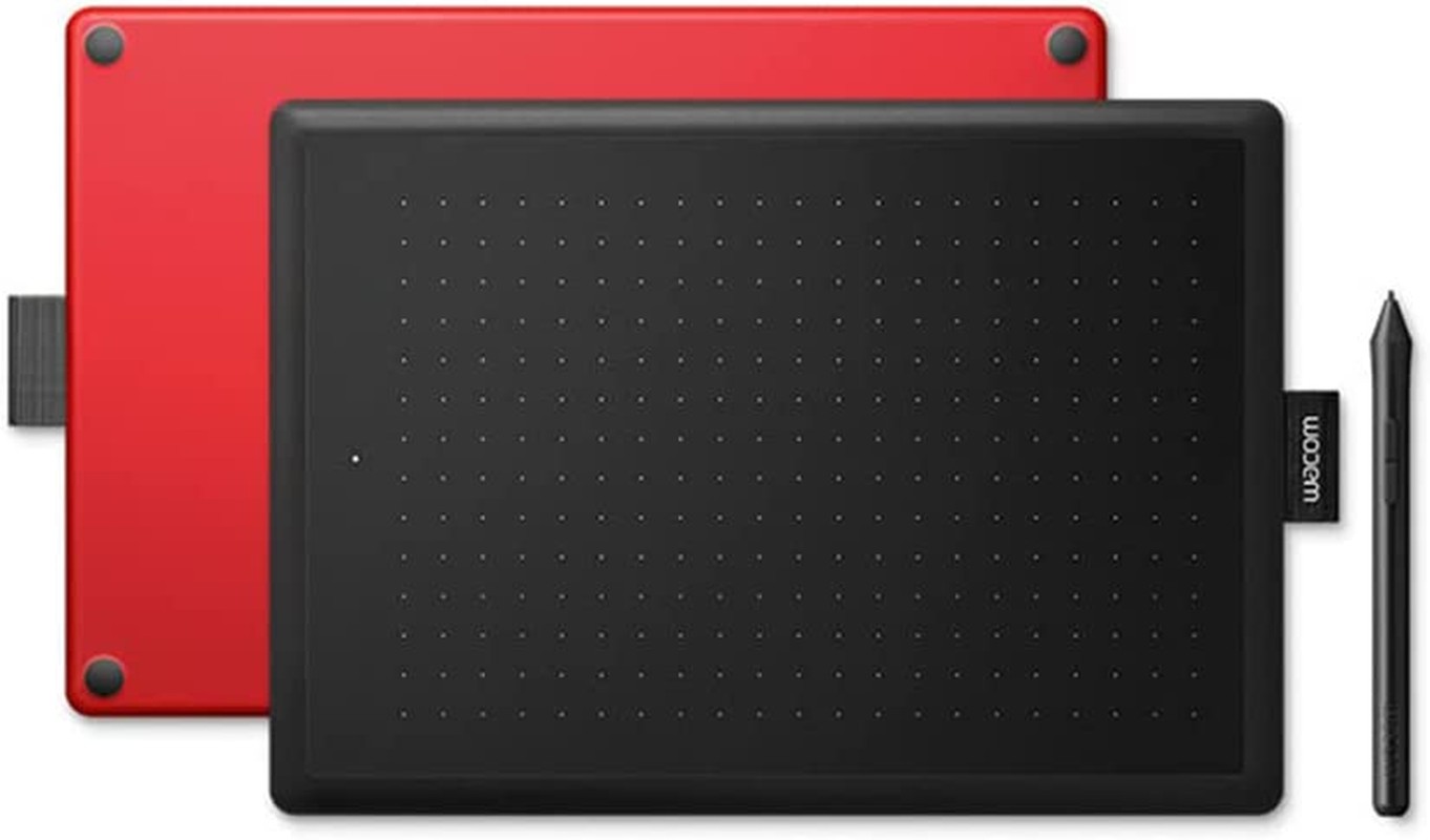 One by Wacom – Medium,Red,Ctl-672/K0-Cx