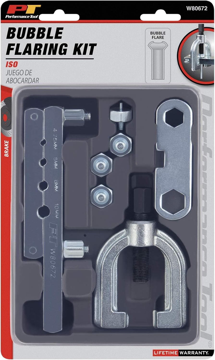 Performance Tool W80672 ISO Bubble Flaring Tool Set