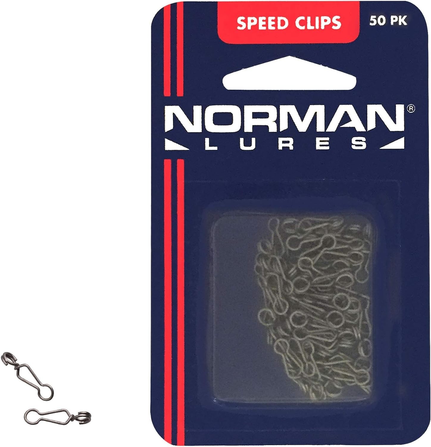 Norman Lures Speed Clips for Quick and Easy Fishing Lure Attachement