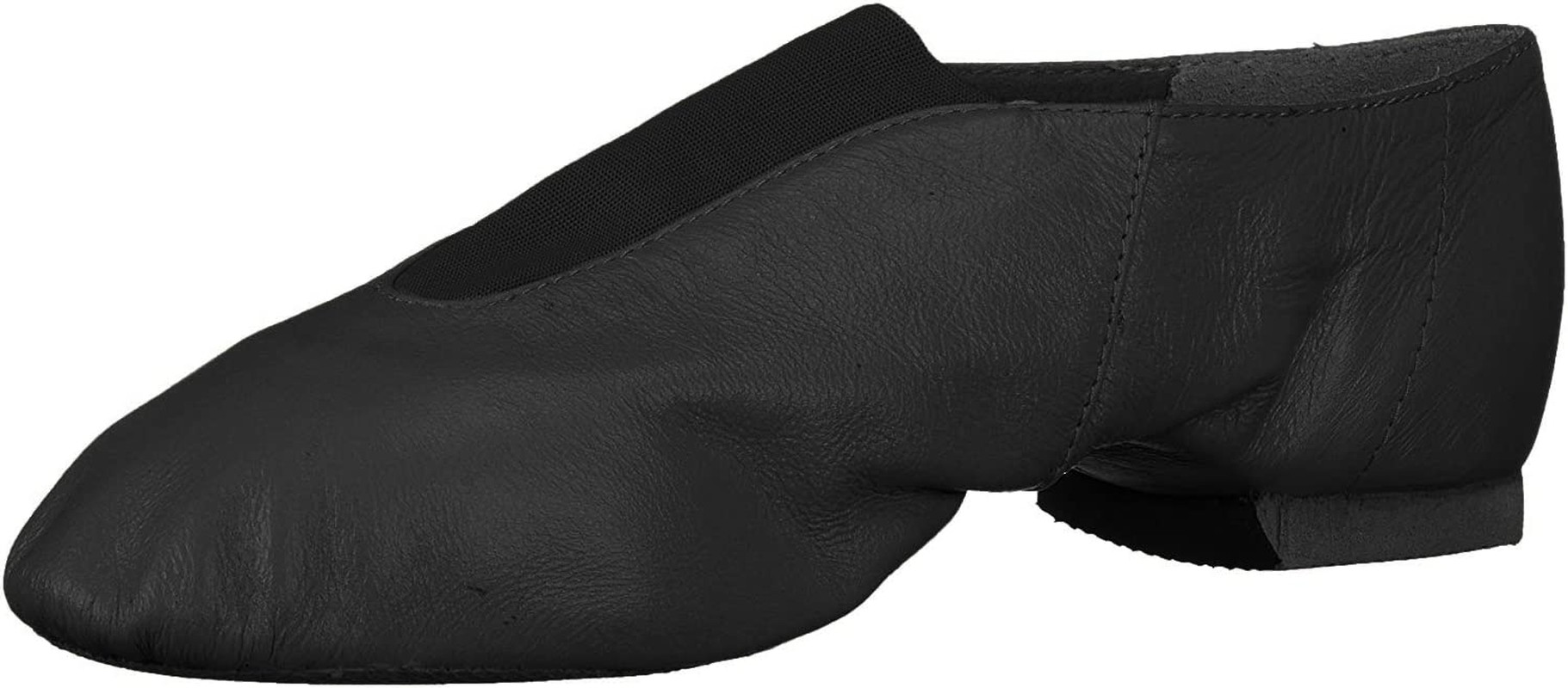 Bloch Dance Women’S Super Jazz Leather and Elastic Slip on Jazz Shoe