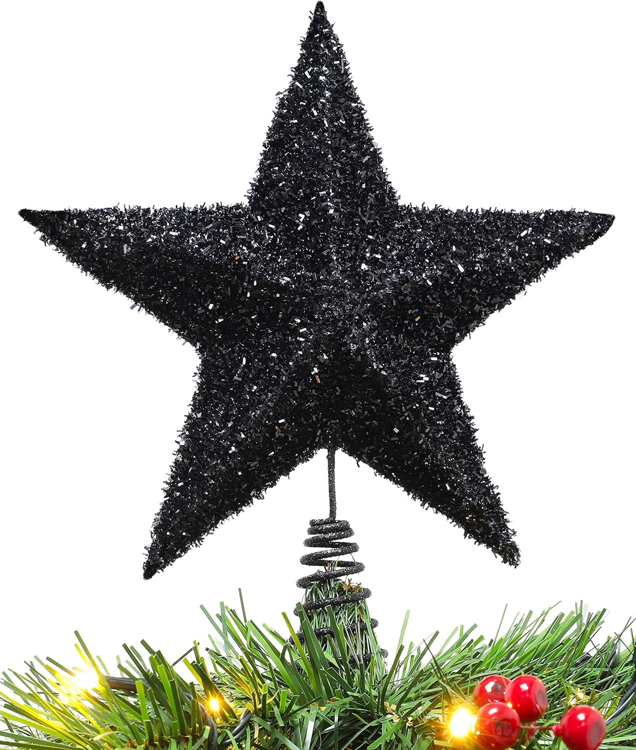 Christmas Concepts® 28Cm Sparkly Tree Top Star – Luxury Christmas Decorations