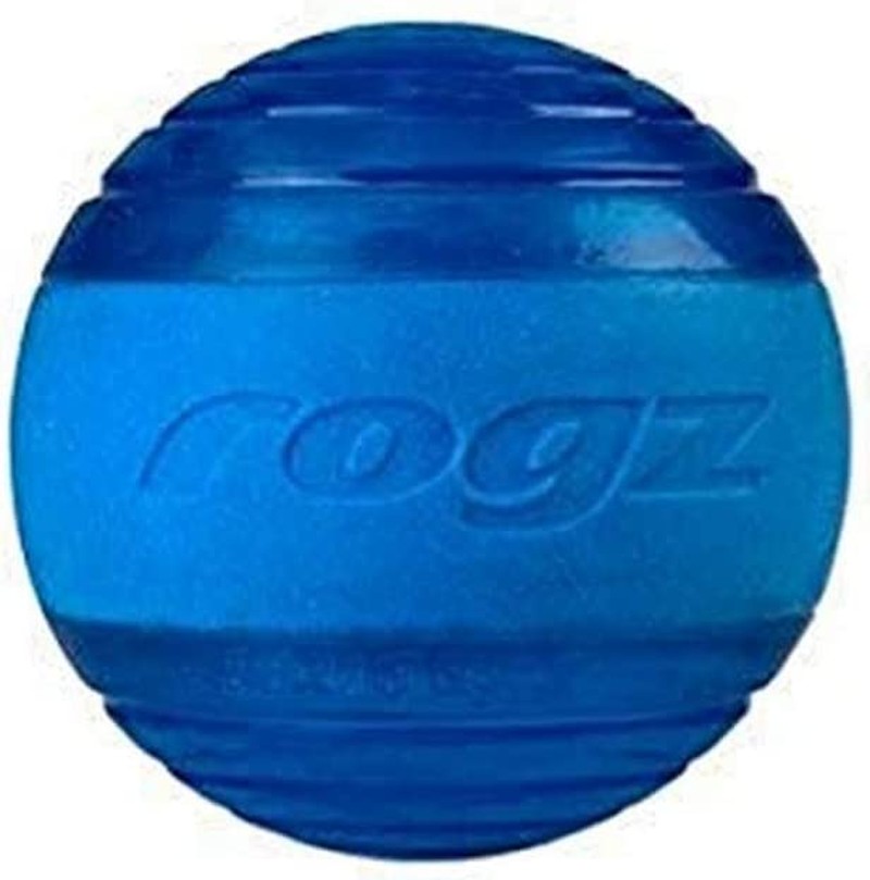 Rogz 10ROGZ56 Squeekz Fetch Ball for Dog, Blue