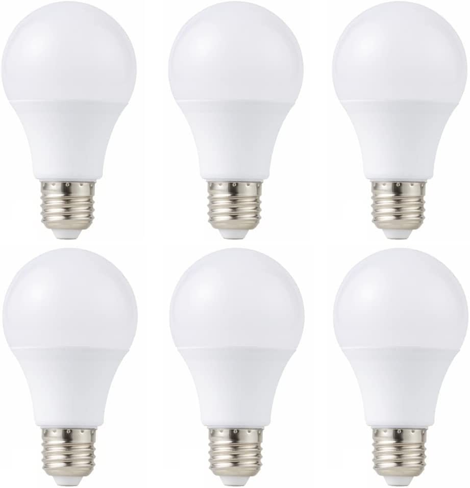 12V Low Voltage LED Light Bulbs – Warm White 7W(Only for 12-36V), Pack of 6