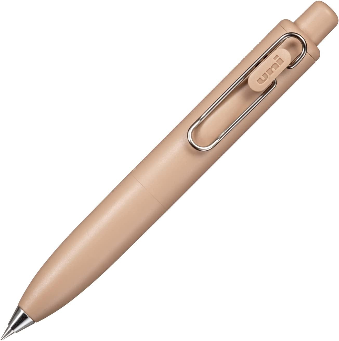 Mitsubishi Pencil Uni-Ball One P UMNSP38.30 Gel Ballpoint Pen, 0.01 Inches (0.38 Mm), Coffee