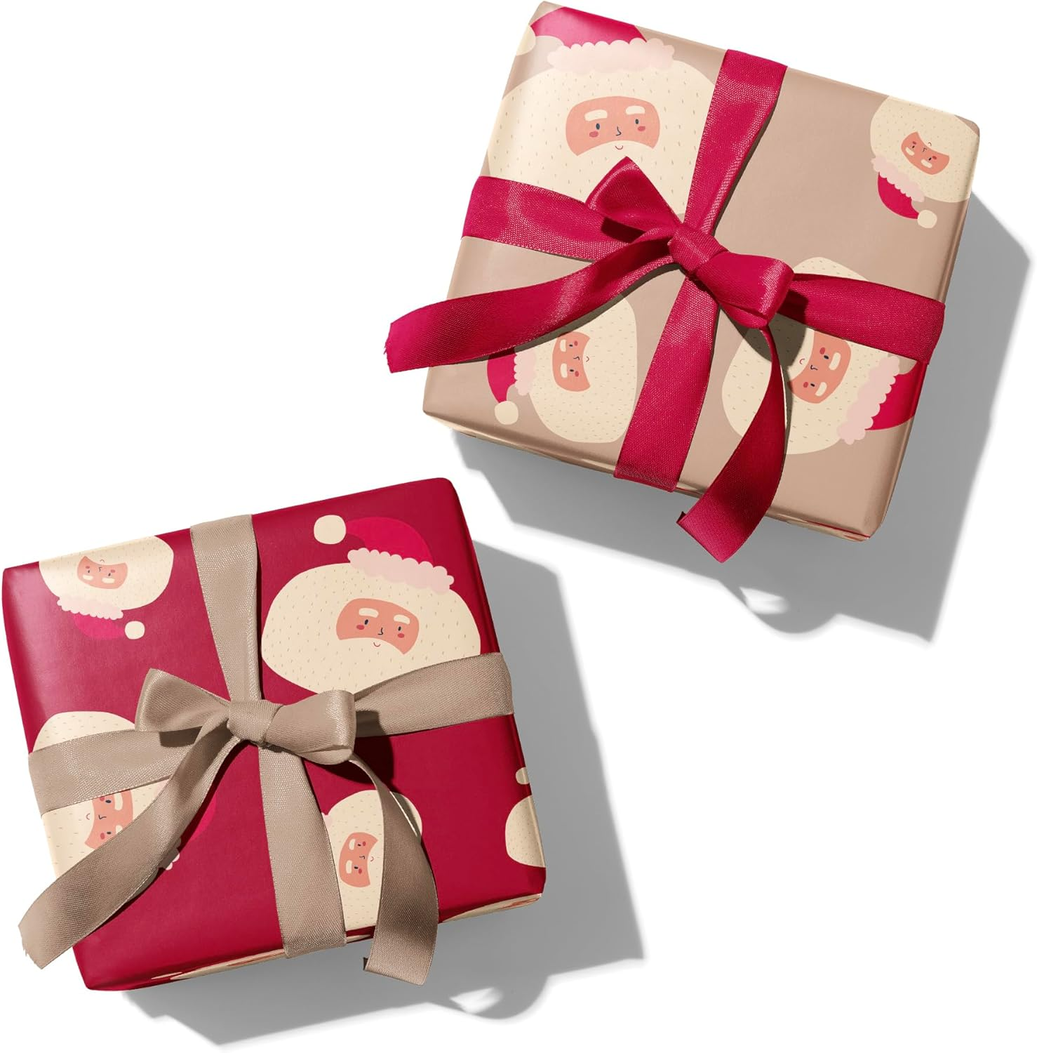 GIVEWRAP – the Gift Wrapping Paper That Gives to Charity. 100% Recyclable and Australian Made, Christmas Collection (Santa Bundle)