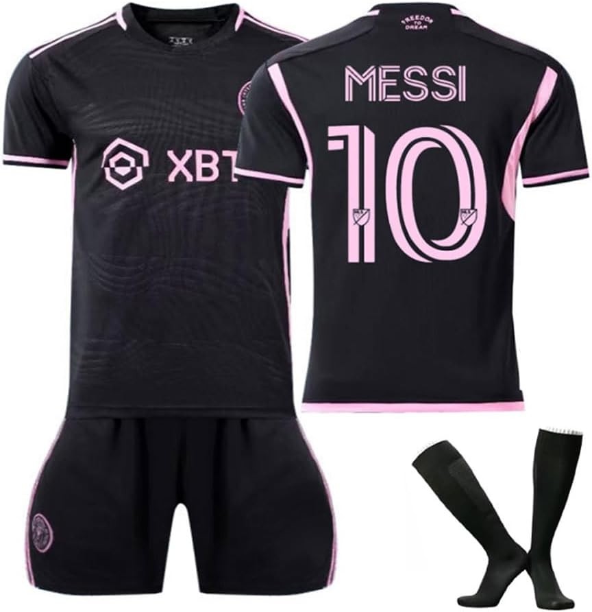 Soccer Jersey Kids New Mes-Si Jersey Inter Miami CF Authentic Home Jersey/Away Jersey for Boys Youth Men