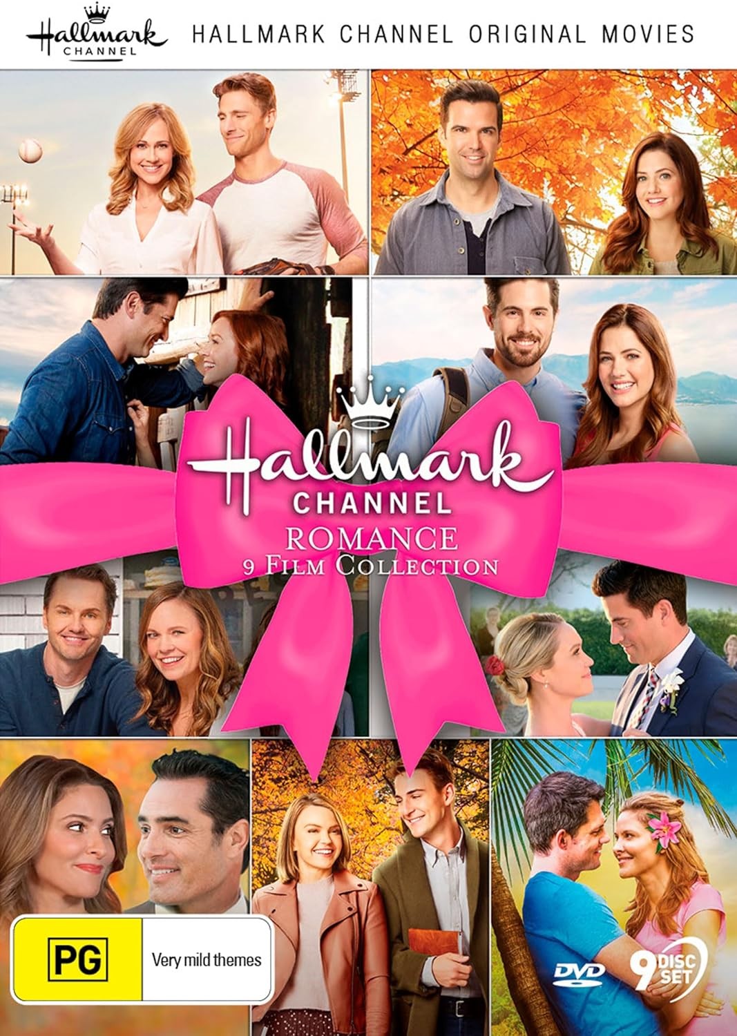 Hallmark Romance 9 Film Collection (The Perfect Catch/Falling for Vermont/Under the Autumn Moon/The Sweetest Heart/Winter Castle/Sister of the Bride/A Harvest Wedding/Autumn in the City/Pearl in Paradise) [DVD]