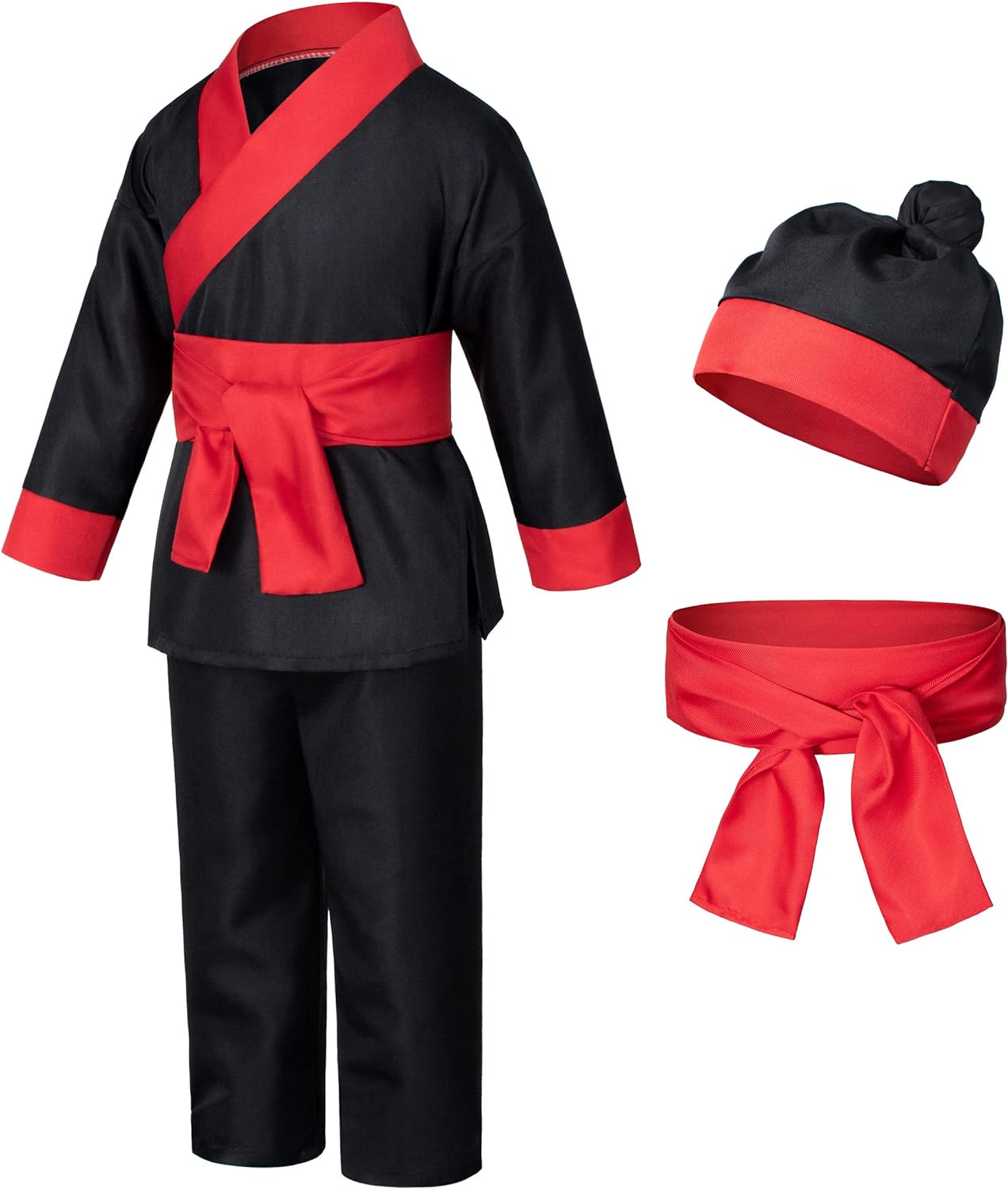 Elibelle Dress up Warrior Samurai Costume Boys Halloween for Kids