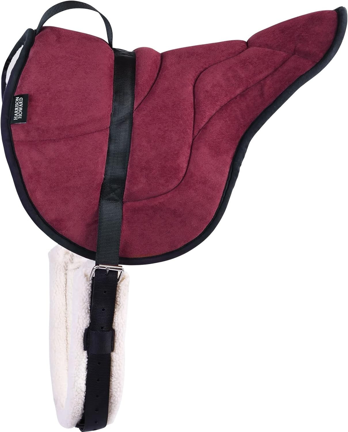 Harrison Howard Equestrian Saddle Pad Horse Riding Pad Bareback Pad with Girth