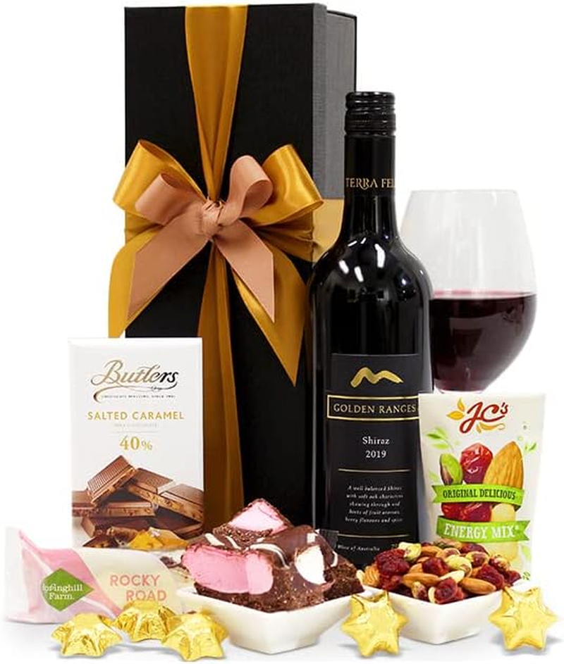 Wine & Chocolate Hamper (Sauvignon Blanc) – Wine Party Gift Box Hamper for Birthdays, Graduations, Christmas, Easter, Holidays, Anniversaries, Weddings, Receptions, Office & College Parties