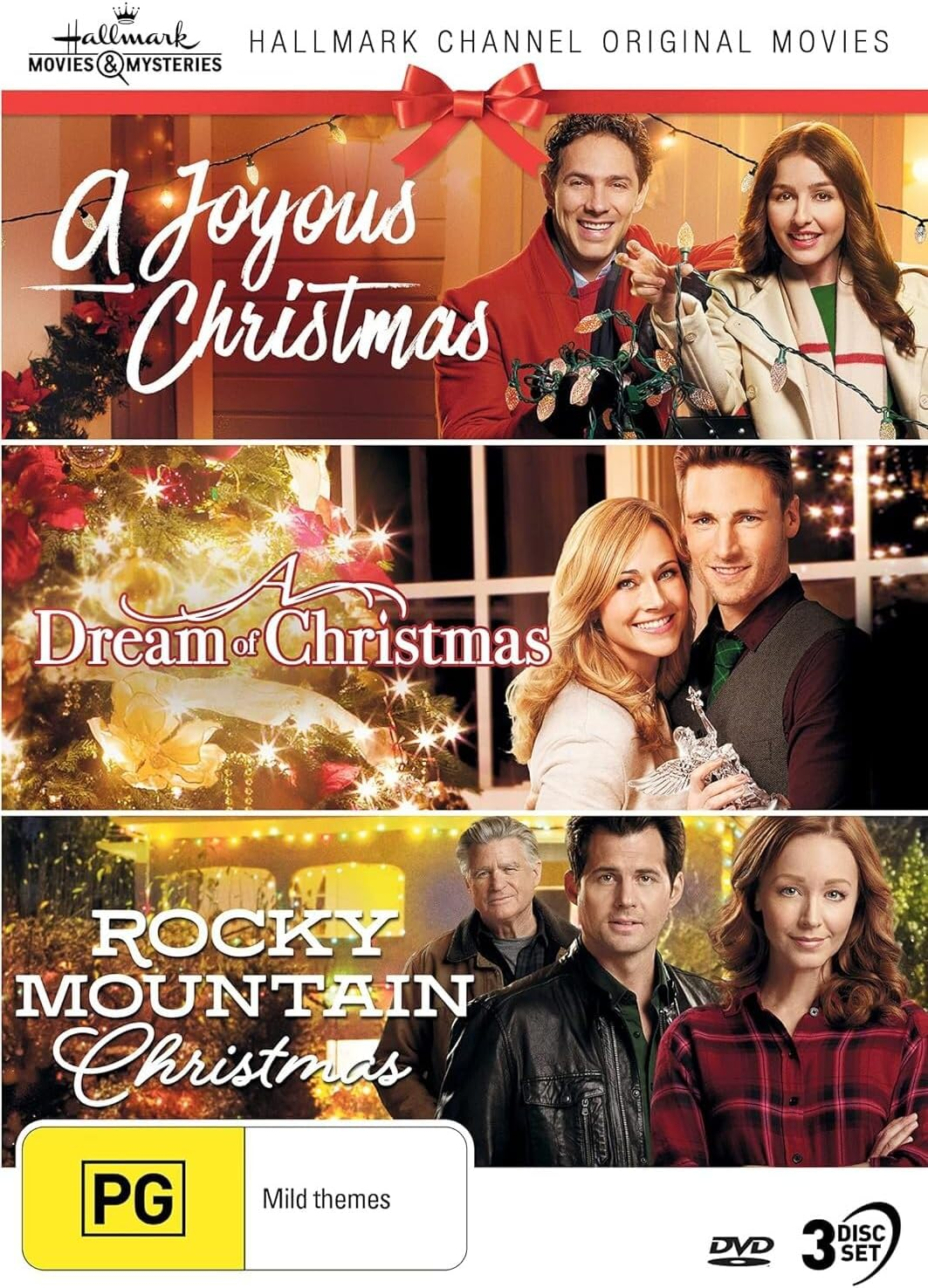 Hallmark Christmas (A Joyous Christmas / a Dream of Christmas / Rocky Mountain Christmas) – NTSC/0