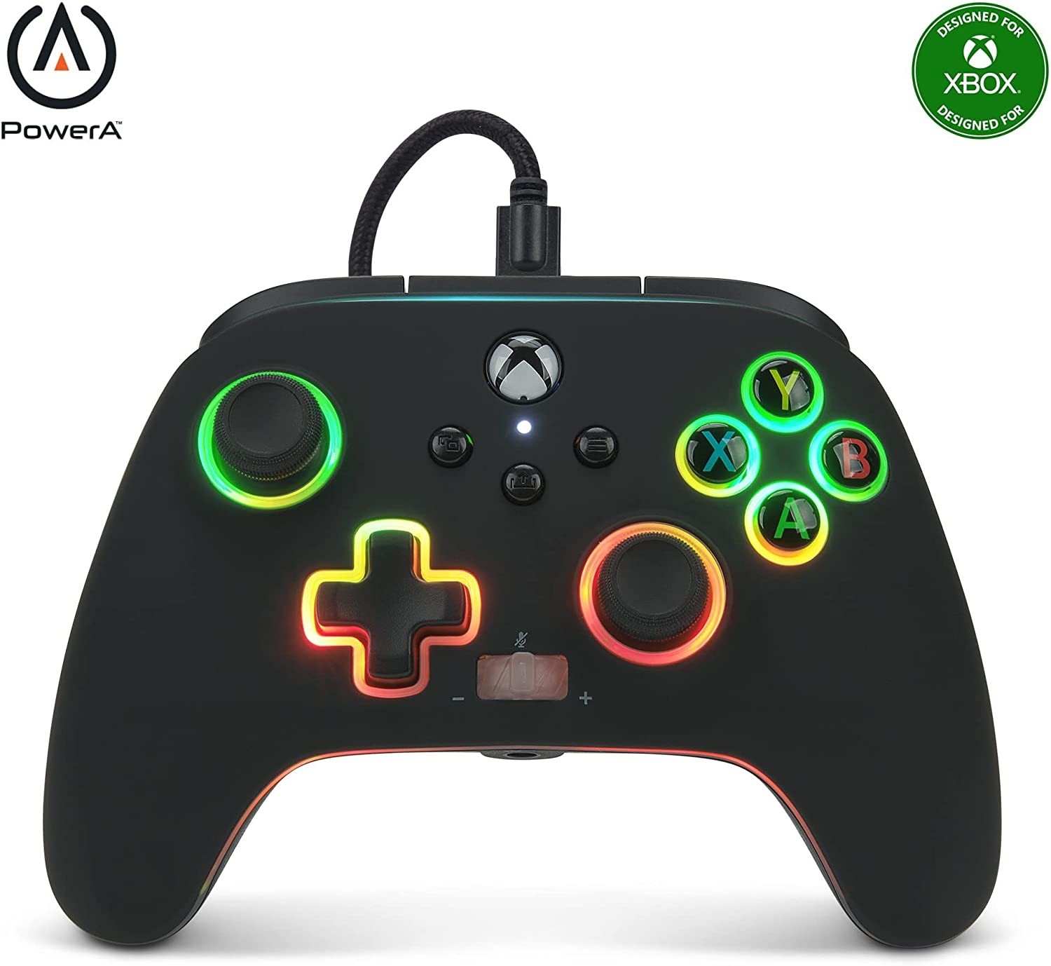 Powera Spectra Infinity Enhanced Wired Controller for Xbox Series X|S- Black