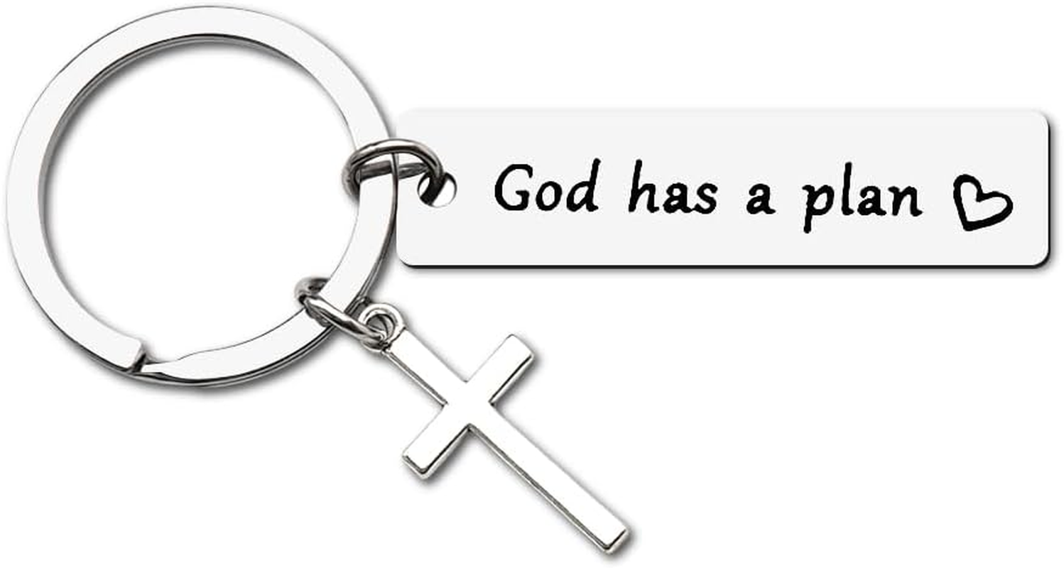 Christian Christmas Birthday Gifts for Goddaughter Godson First Communion Gifts Keychains for Friend Spiritual Gift Ideas