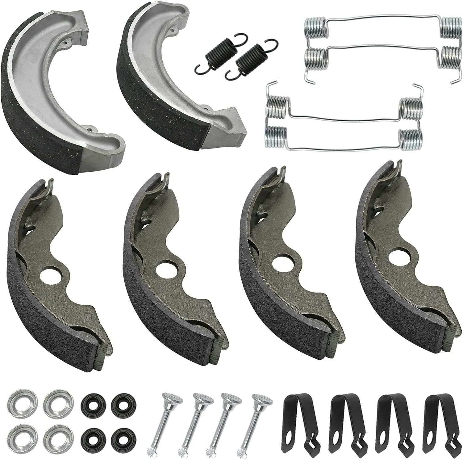 Brake Shoes Kit Front & Rear for Honda Fourtrax 300 2X4 1988-2000 TRX300