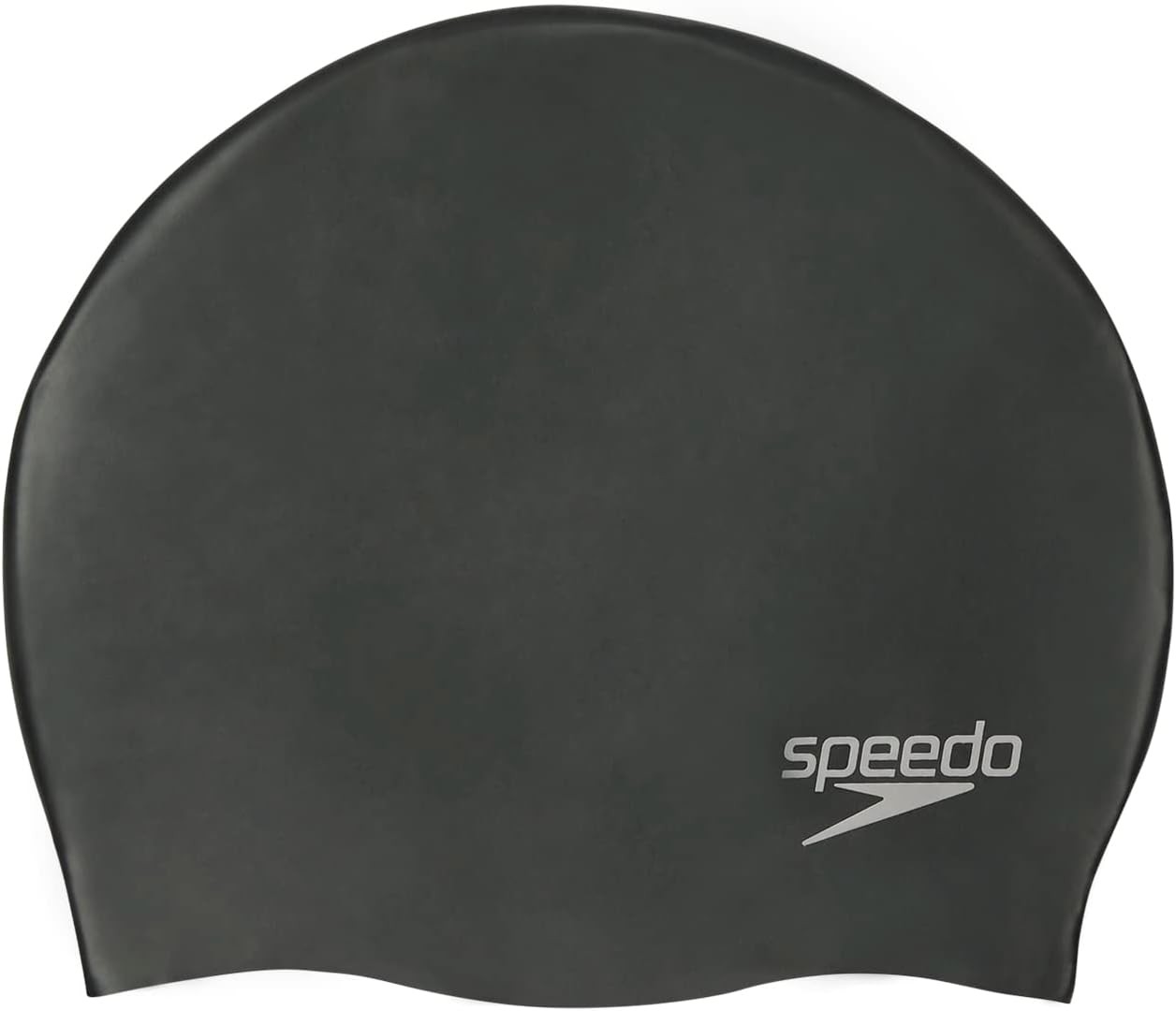 Speedo Plain Moulded Silicone Swim Cap, Unisex