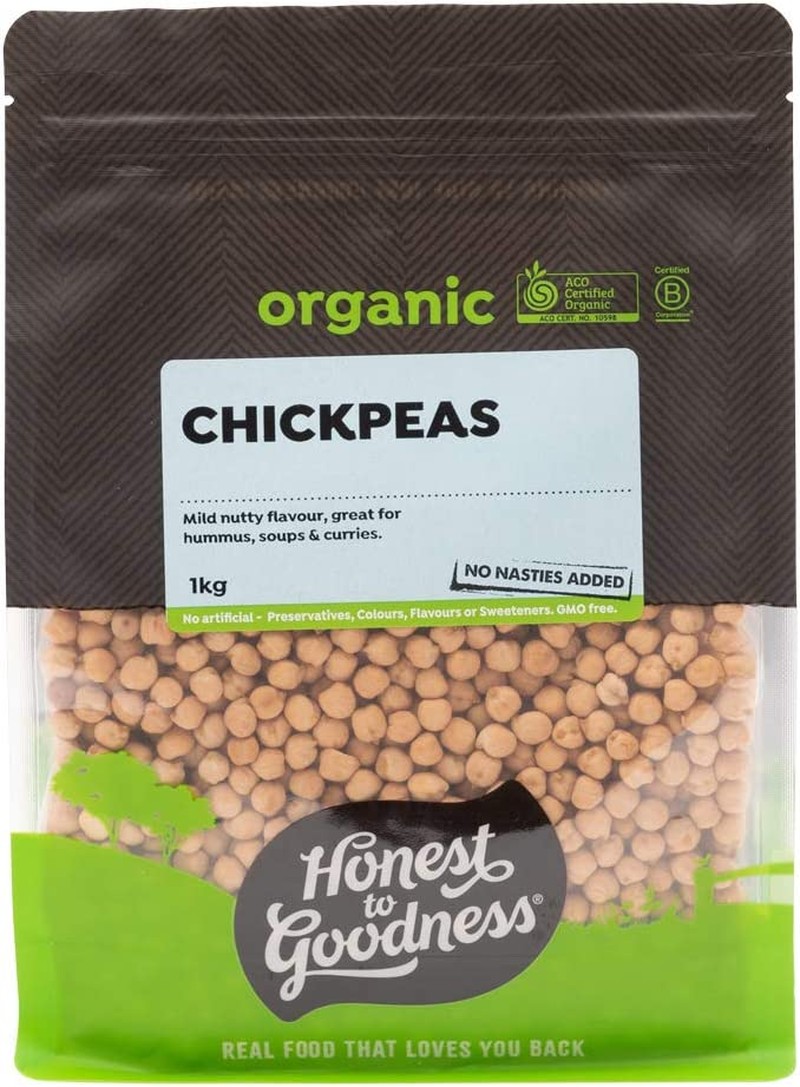 Honest to Goodness Organic Chickpeas 1 Kg