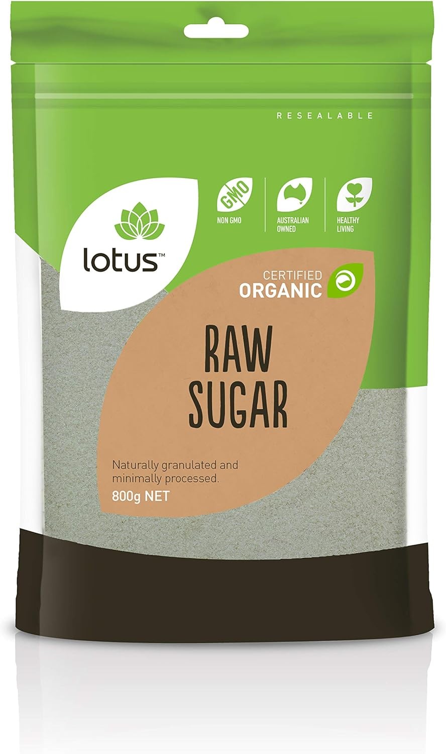 Lotus Organic Raw Sugar 800 G