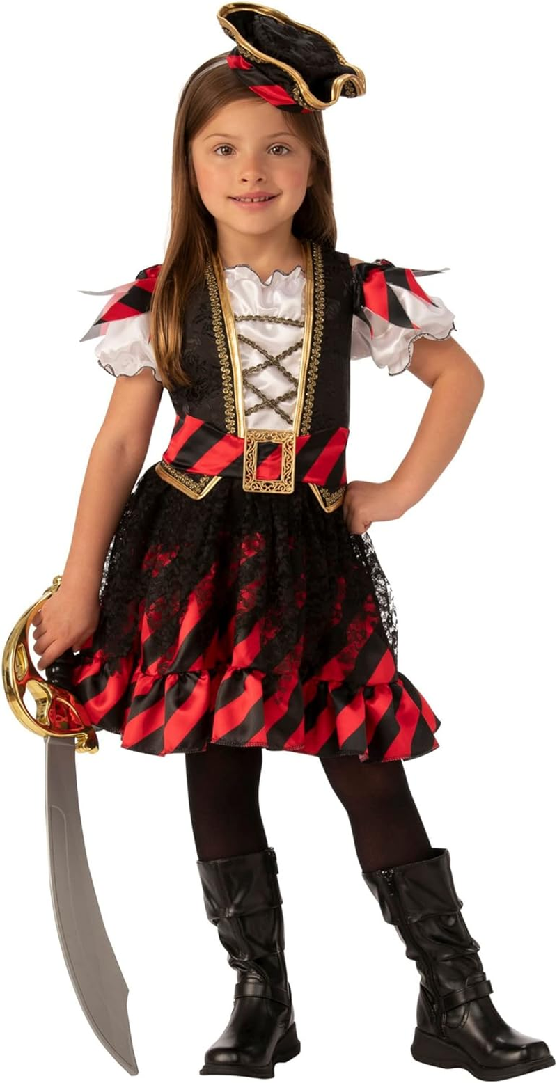 Rubie’S Kids Pirate Girl, Multicoloured