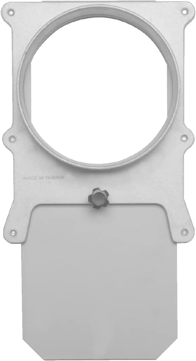 POWERTEC 70227 6-Inch Blast Gate for Dust Collector, Dust Collection Fittings