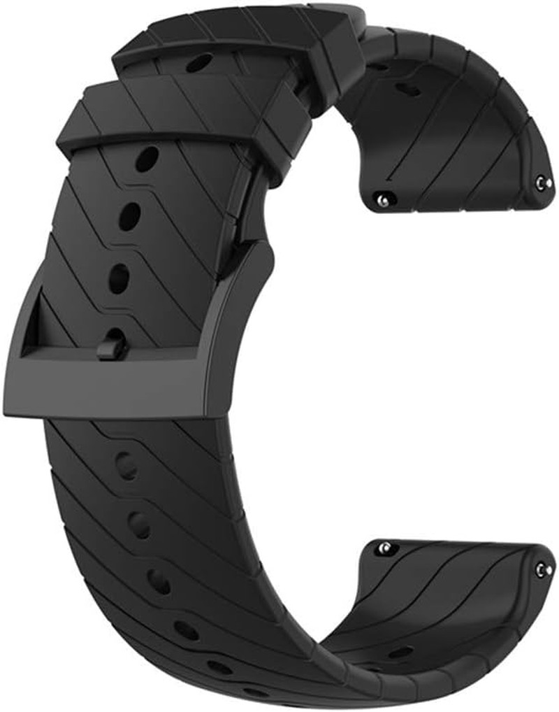 Meiruo 24Mm Strap for Suunto D5/Suunto 7/Suunto 9/9 Baro/Suunto Spartan Sport Wrist HR