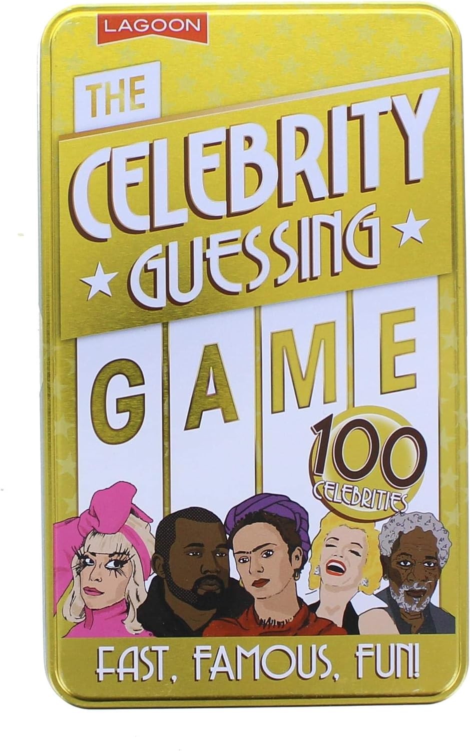 The Lagoon Group, the Celebrity Guessing Game, a Family or Group Party Game for 4 or More Players Ages 8 and Up