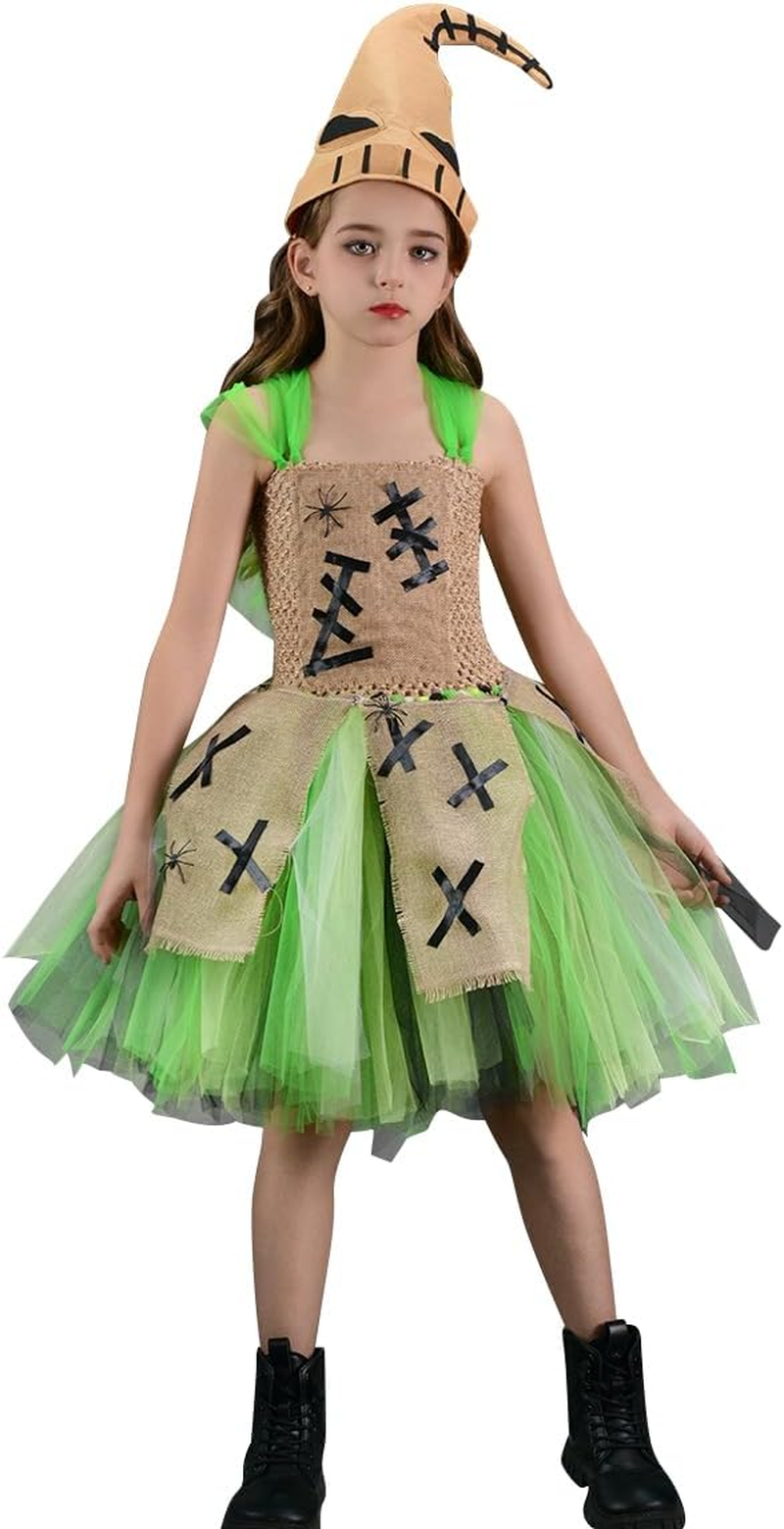 IBTOM CASTLE Cavegirl Costume Kids Indian Girls Animal Costumes for Halloween Tutu Role Play Fancy Princess Dress Party Outfits Set