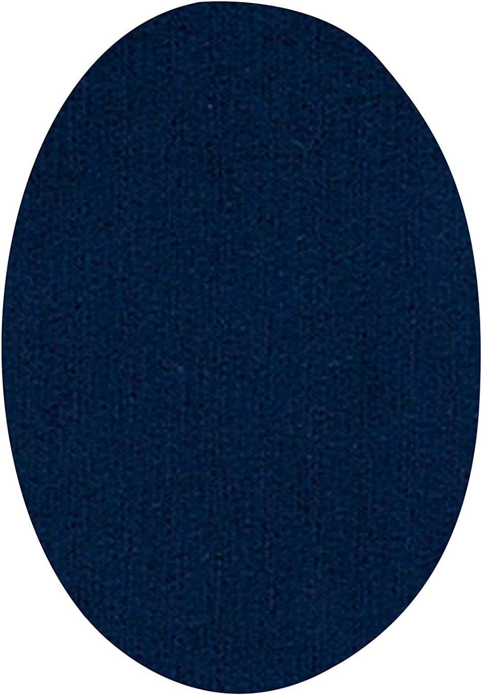 Iron-On Patches for Tracksuits and Sportive Clothing | 6 Elbow or Knee Patches 13,9 X 9,3 Cms (08. Navy Blue)