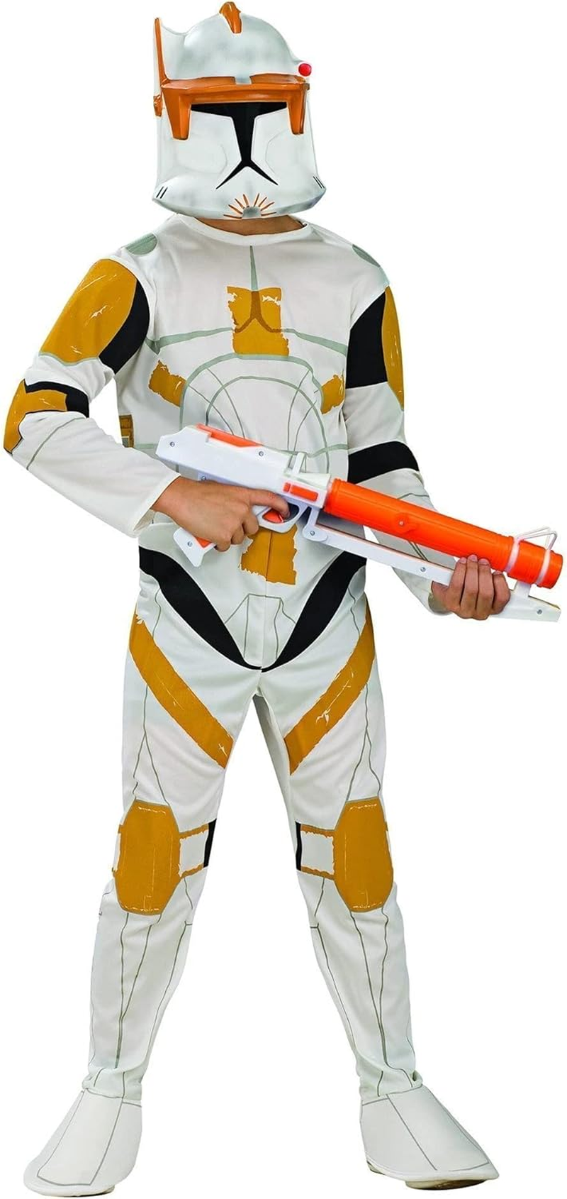 Rubies Star Wars Clone Wars Child’S Clone Trooper Commander Cody Costume and Mask, Small