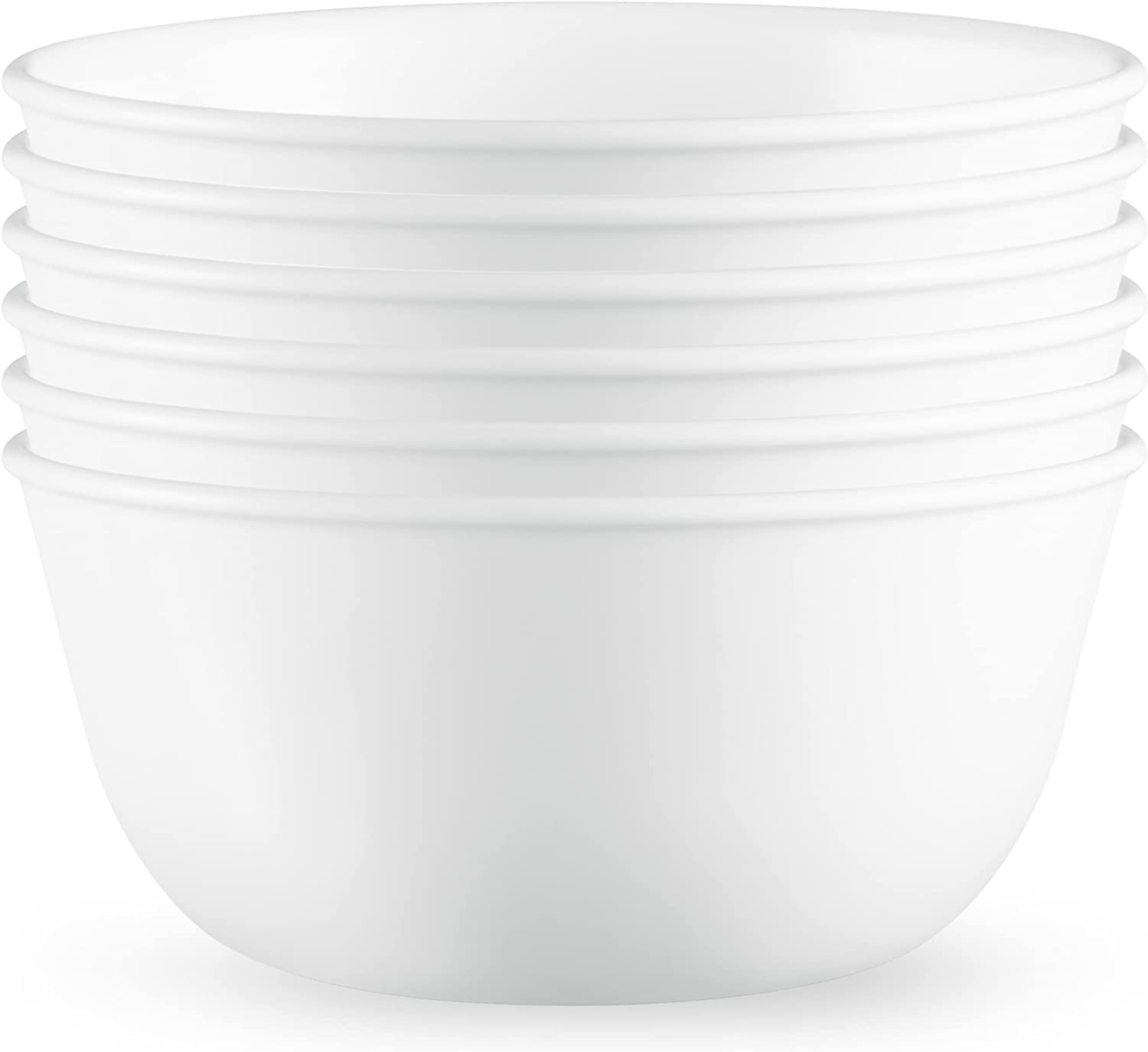 Corelle Soup Bowl, Winter Frost White, 828 Ml Capacity (6-Piece Set)