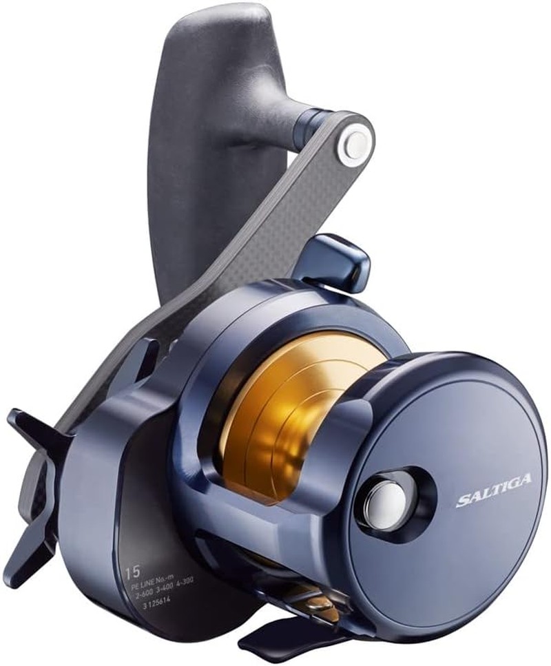 DAIWA Bait Reel, Jigging/Slow Jigging, 22 SALTIGA 15S/15/15H/15-SJ/15H-SJ Right/Left Handle (2022 Model)