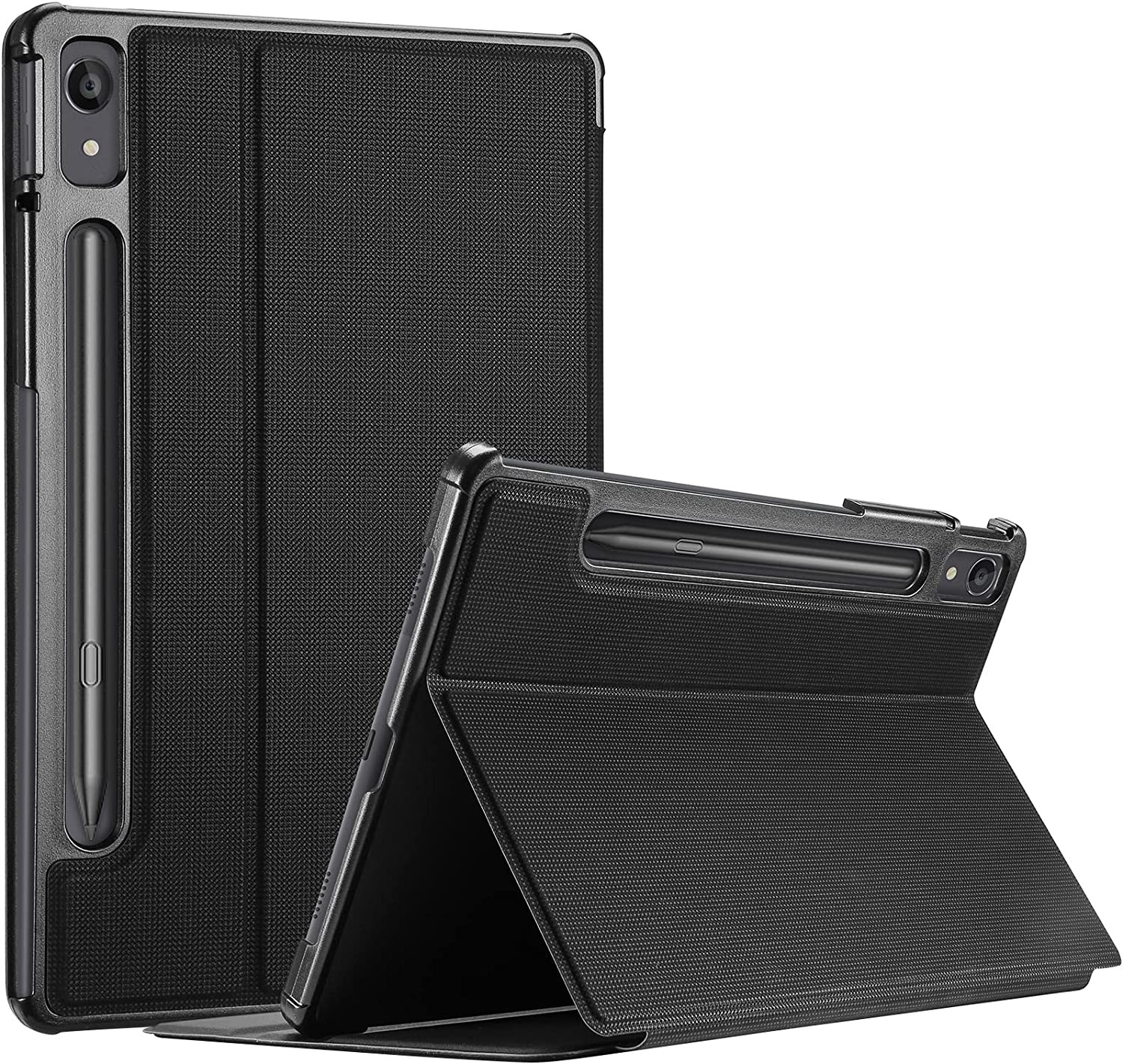 Procase Shockproof Case for Lenovo Tab P11 Pro Gen 2 11.2″ 2022, Slim Stand Folio Protective Hard Shell Cover for 11.2 Inch Lenovo Tab P11 Pro 2Nd Generation (TB132FU) -Black