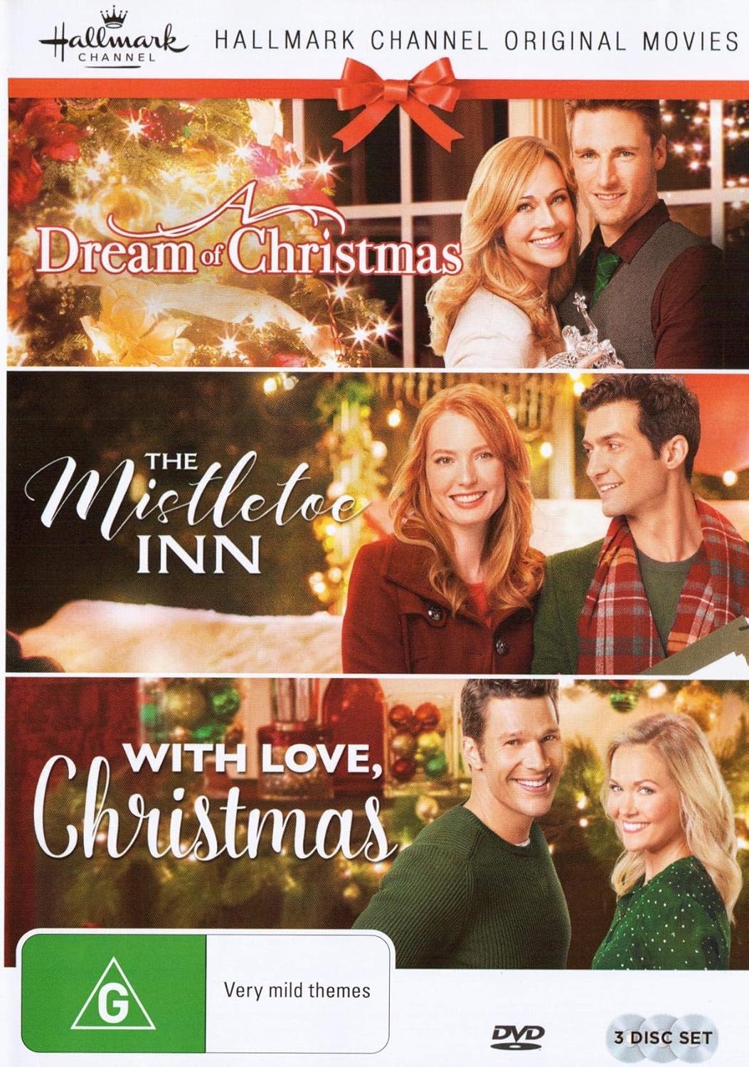 Hallmark Christmas Collection Three: the Mistletoe Inn/A Dream of Christmas/With Love Christmas (DVD)