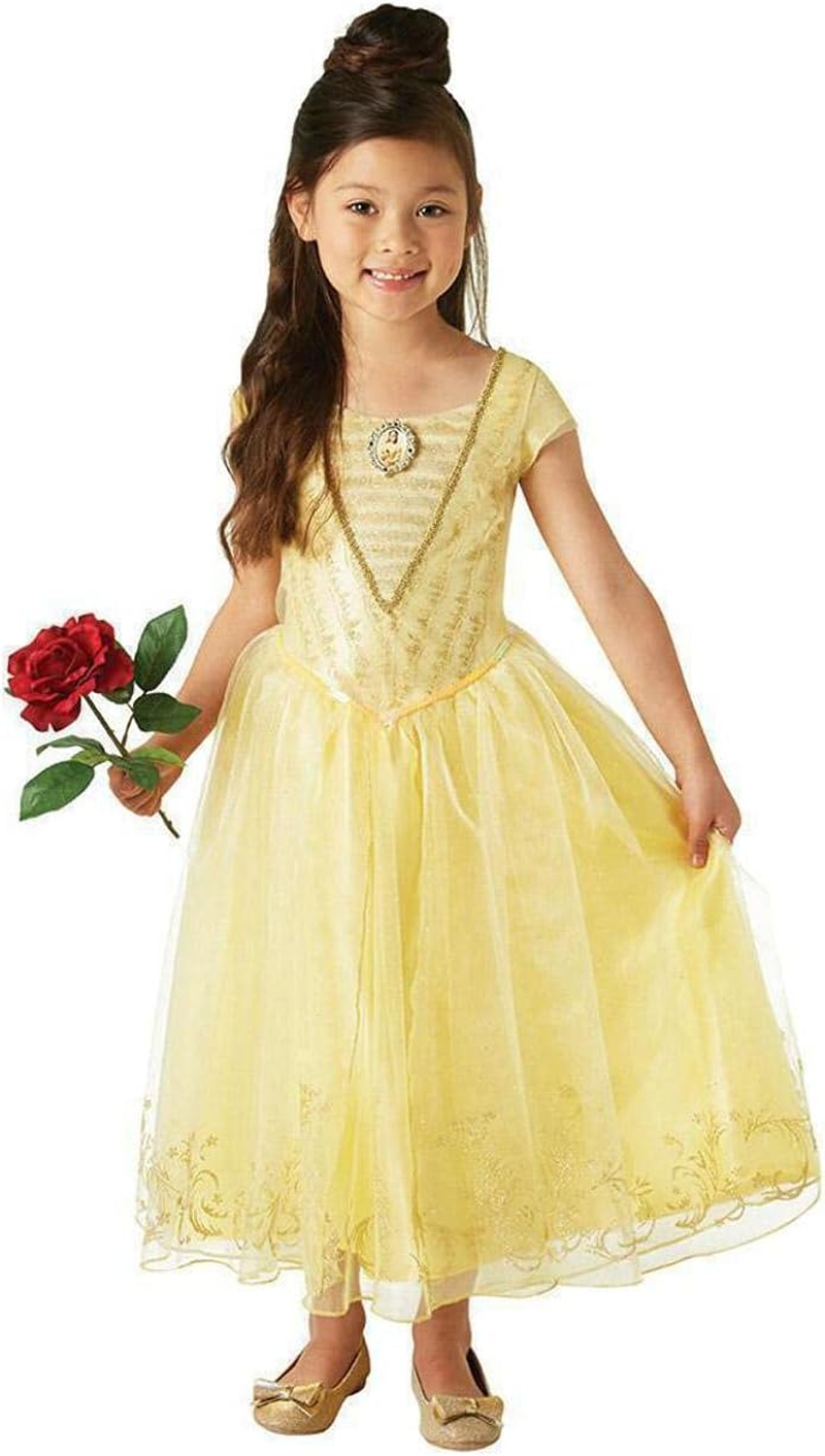 Rubie’S – Disney Princess – Beauty & the Beast – Belle Live Action Deluxe Costume, Child