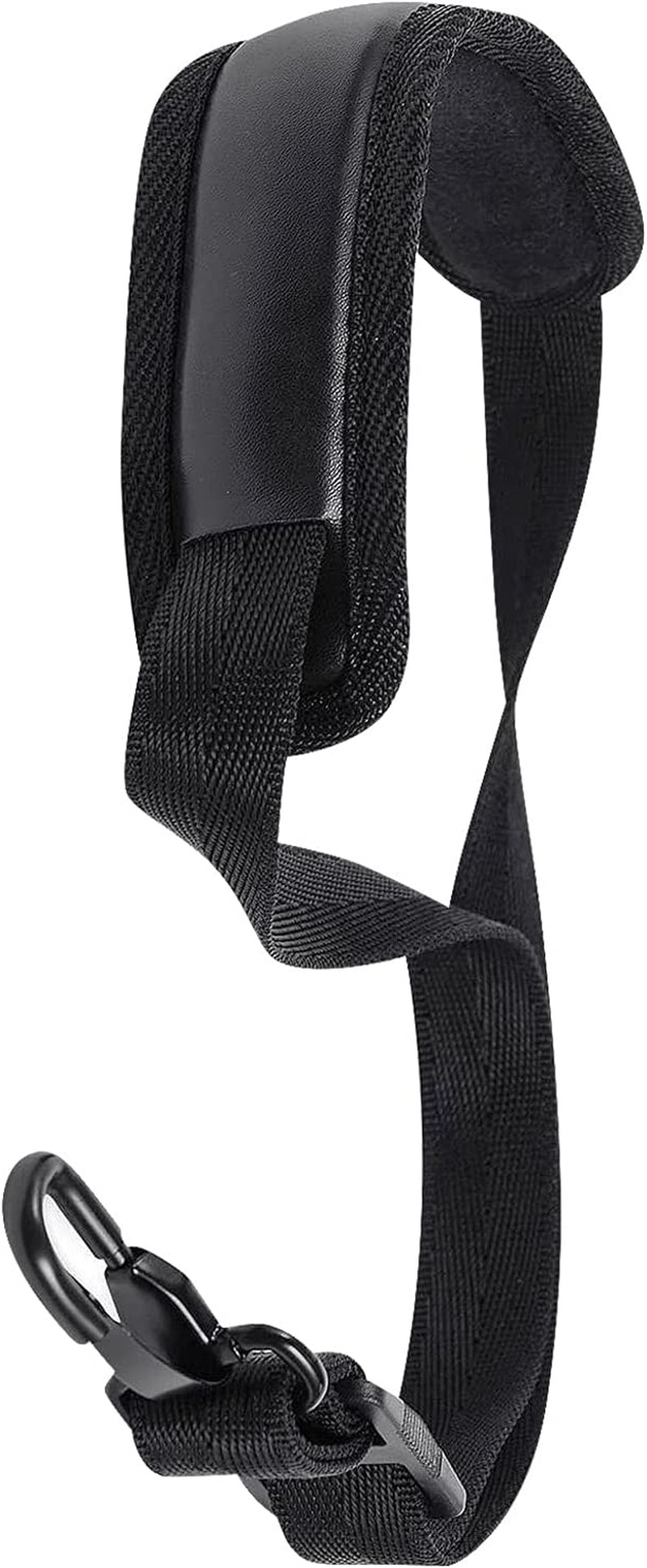 KUWAN Saxophone Neck Strap Soft Sax Leather Strap Padded for Alto Sax Tenor Clarinet Baritone Soprano Horn Music Instrument