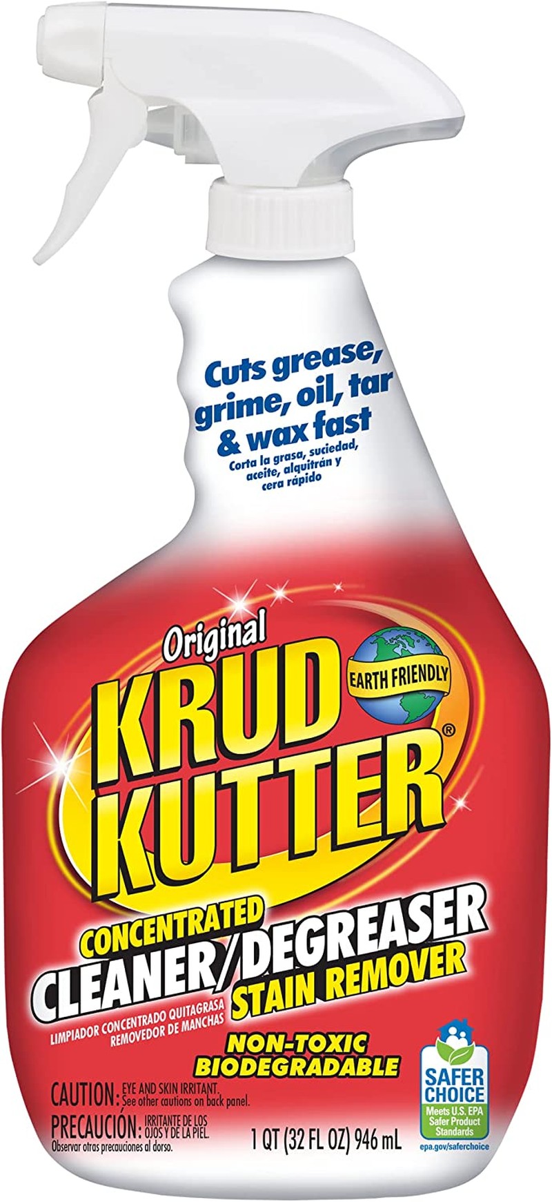 Krud Kutter Original Krud Kutter Cleaner & Degreaser, 32 Ounce